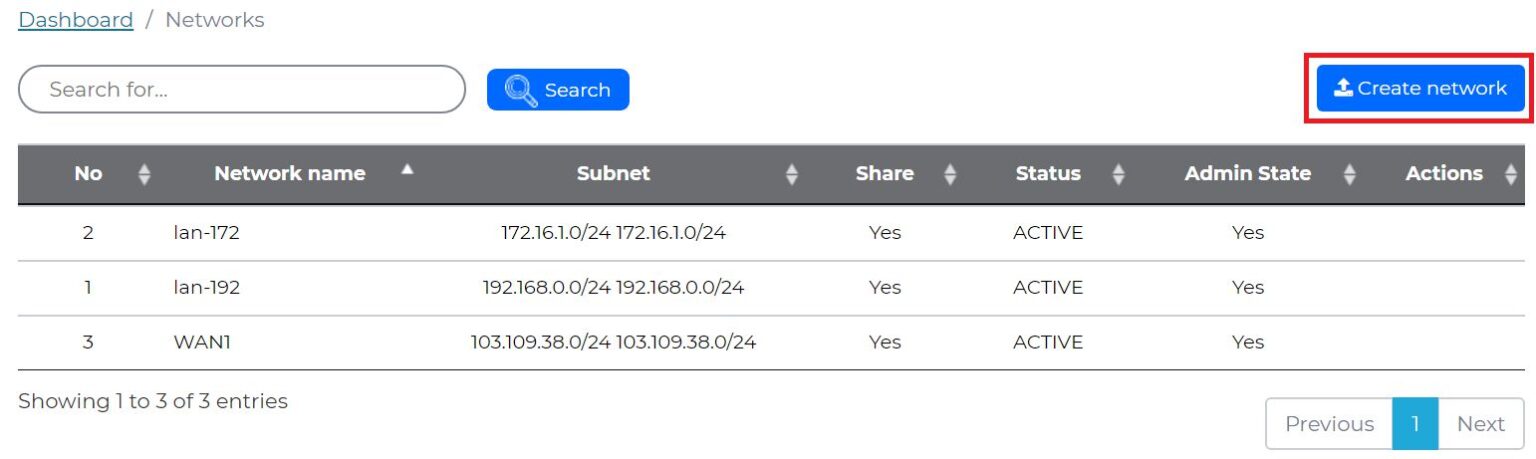 Hướng dẫn cấu hình Networks trên KDATA Cloud – Knowledge Base